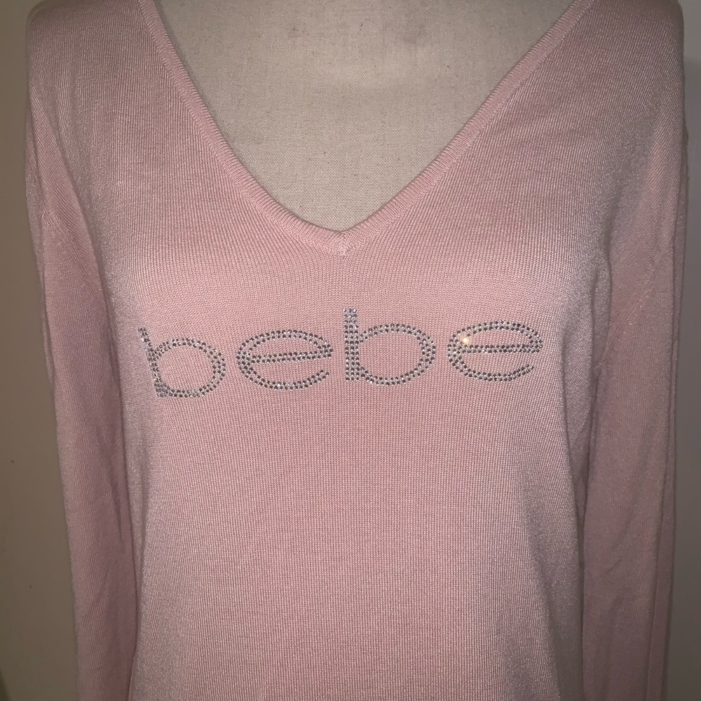 🌸NWT Bebe light pink sweater - Picture 2 of 7